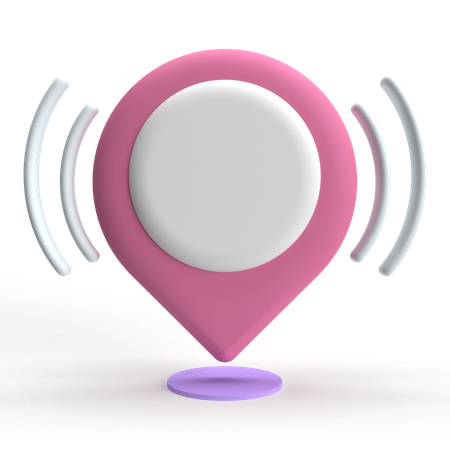 GPS  3D Icon