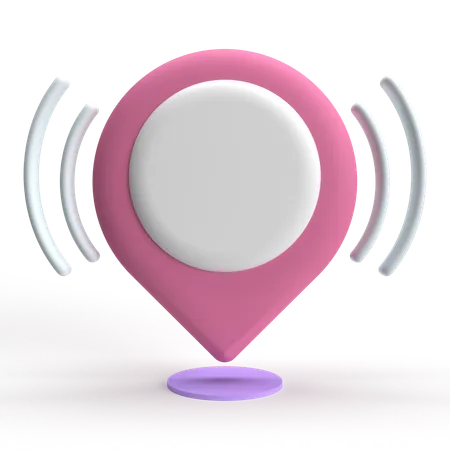 GPS  3D Icon