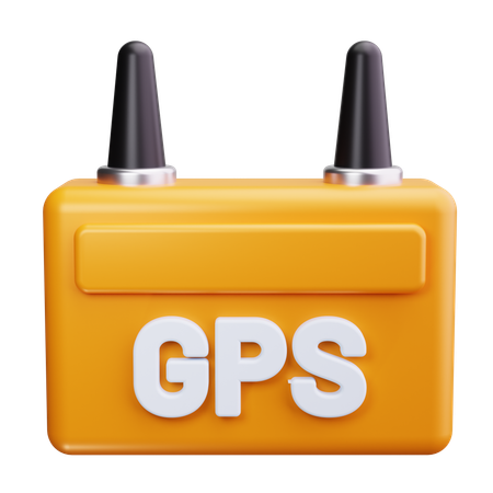 GPS 장치  3D Icon