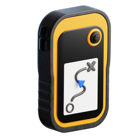GPS  3D Icon