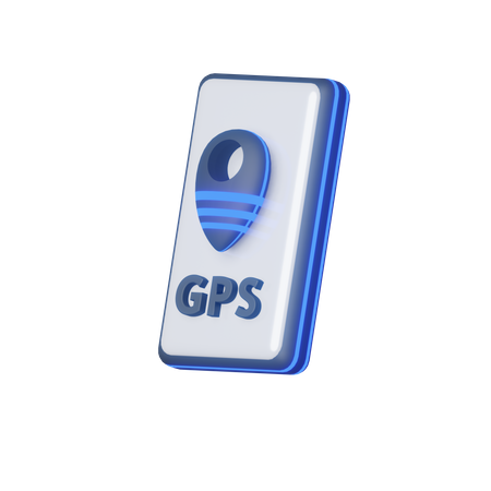 GPS  3D Icon