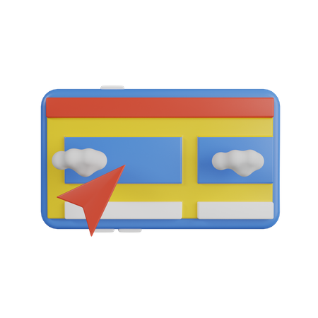 Gps  3D Icon