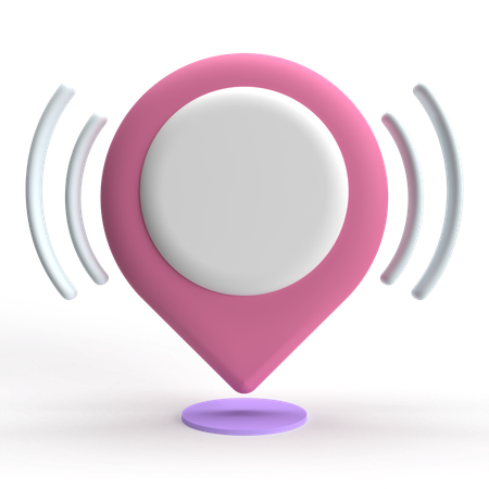 GPS  3D Icon