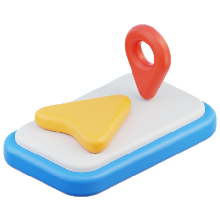 GPS 장치  3D Icon