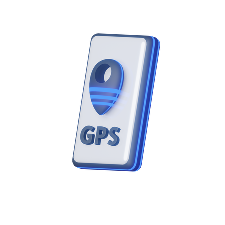 GPS  3D Illustration