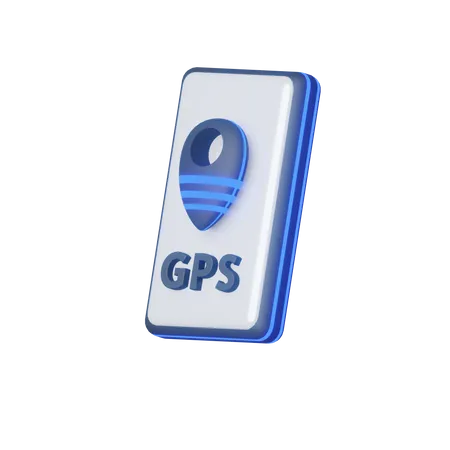 GPS  3D Illustration