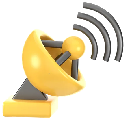 Gps Antenna  3D Icon