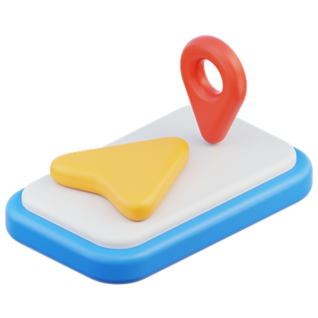 GPS Device  3D Icon