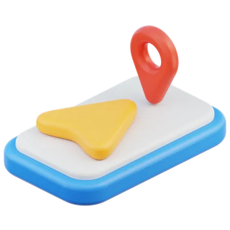 GPSデバイス  3D Icon