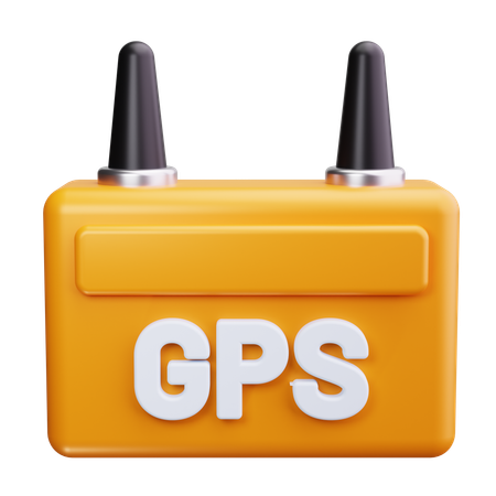 GPS 장치  3D Icon