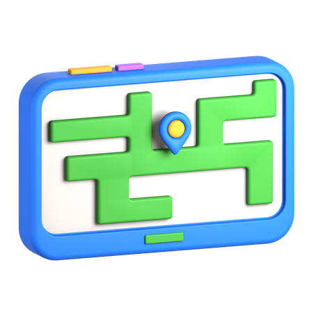 Gps Device  3D Icon