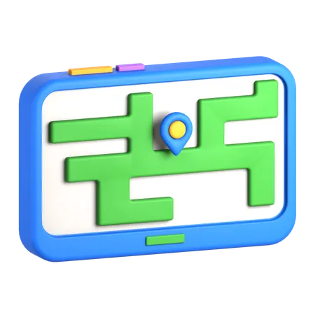Gps Device  3D Icon