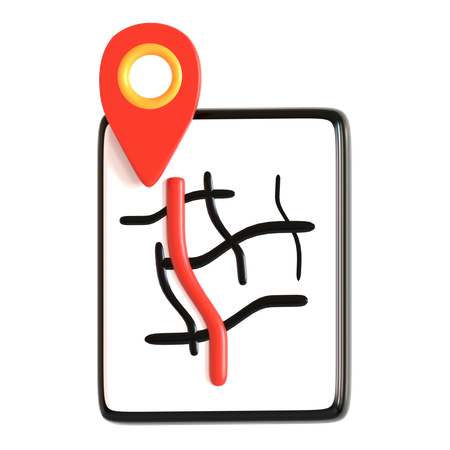 Gps Direction  3D Icon