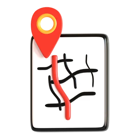 Gps Direction  3D Icon