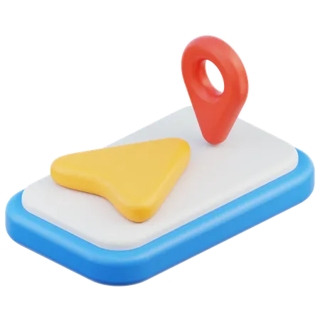 GPS-Gerät  3D Icon