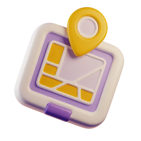 GPS-Gerät  3D Icon