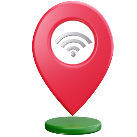 GPS Marker  3D Icon