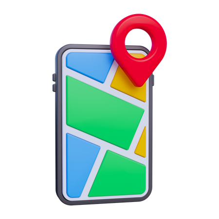 GPS móvel  3D Icon