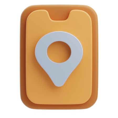 GPS movil  3D Icon