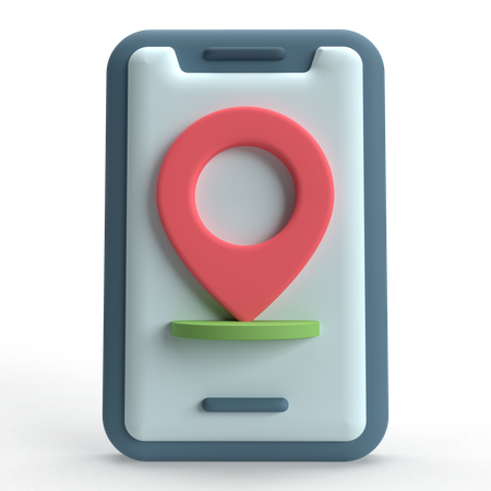 GPS movil  3D Icon