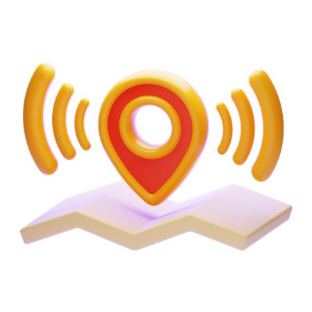 GPS NAVIGATION  3D Icon