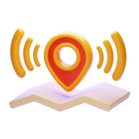 GPS NAVIGATION  3D Icon