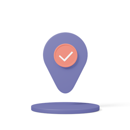 Gps Pin  3D Icon