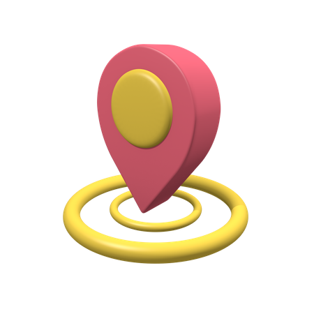 GPS Pin  3D Illustration