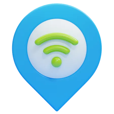 GPS Signal  3D Icon