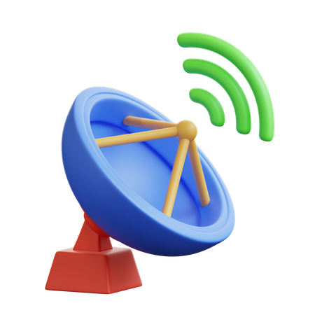Gps Signal  3D Icon