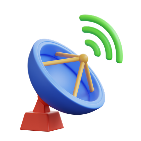 Gps Signal  3D Icon