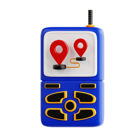 Gps Tracker Device  3D Icon