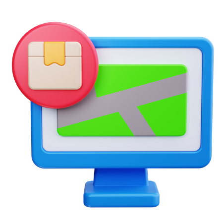 GPS-Verfolgung  3D Icon