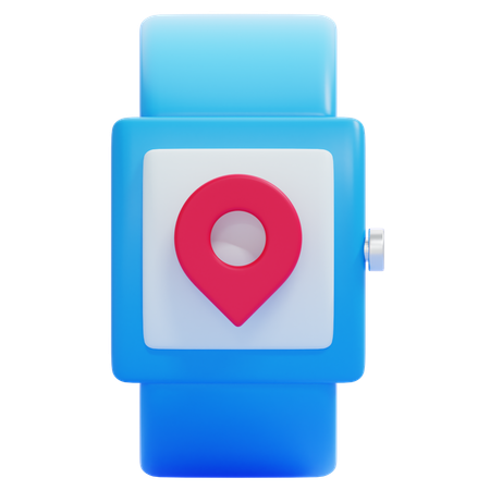 GPS Watch  3D Icon