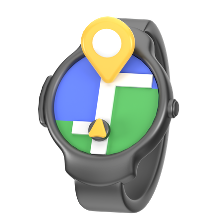 Gps Watch  3D Icon