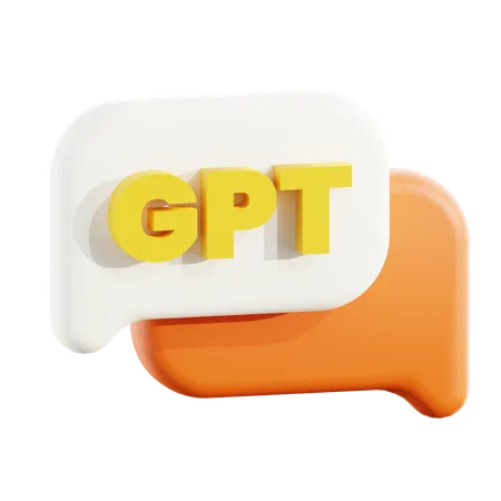 Gpt Chat  3D Icon