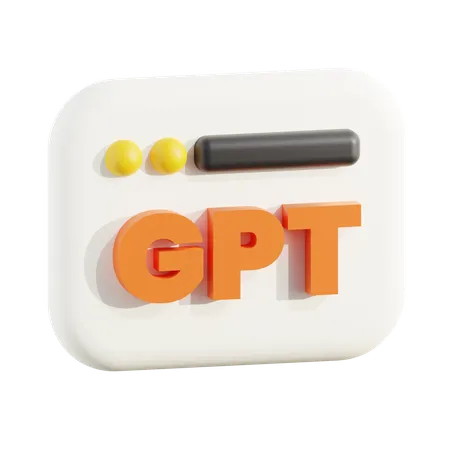 Gpt Chat  3D Icon