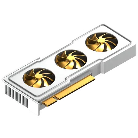 Gpu  3D Icon