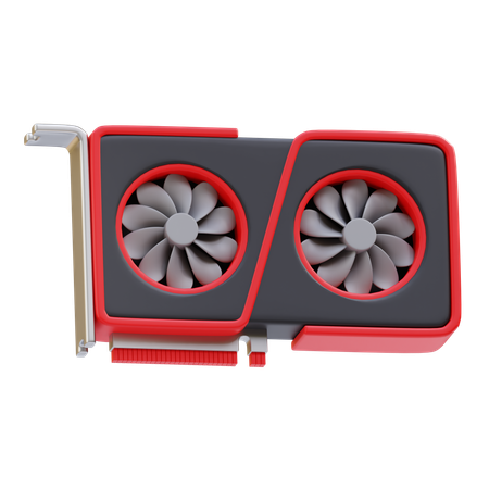 GPU  3D Icon