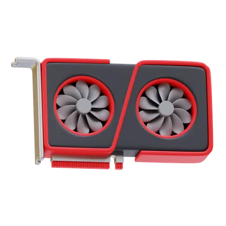 GPU  3D Icon