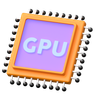 gpu 3d logos