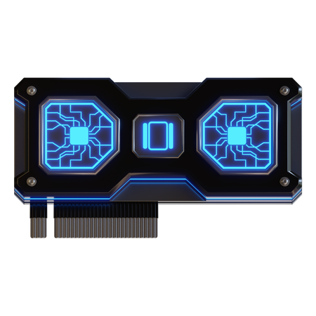 GPU Acceleration  3D Icon