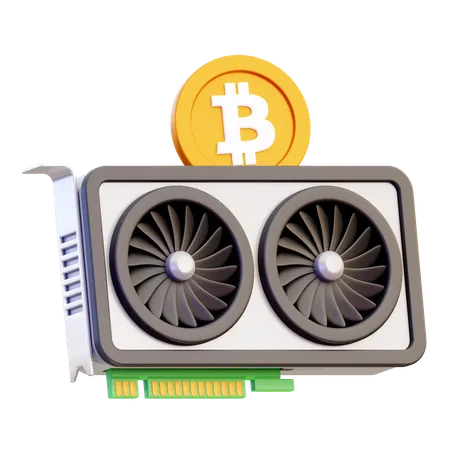 GPU-Mining  3D Icon