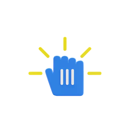 Grab  3D Icon