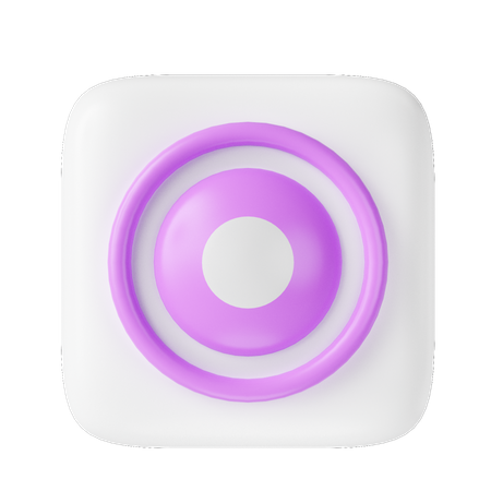 Grabación  3D Icon