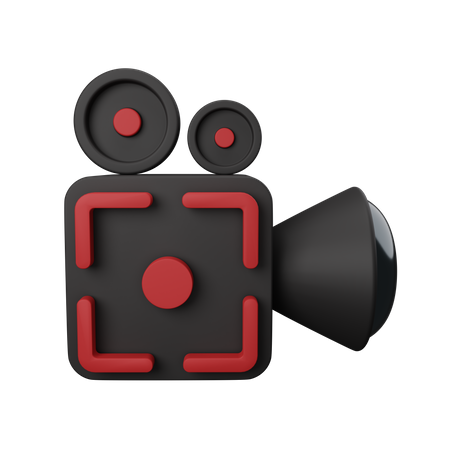 Grabación de video  3D Icon