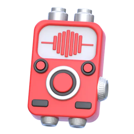 Grabadora de audio  3D Icon