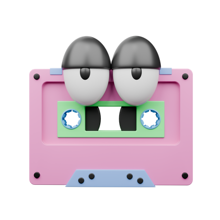 Grabador de cassette  3D Icon