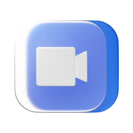 Grabadora de vídeo  3D Icon