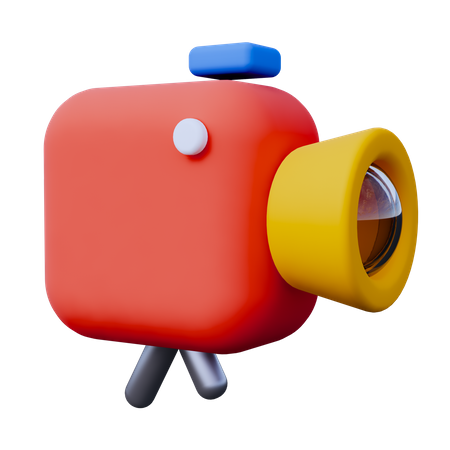 Grabar video  3D Icon